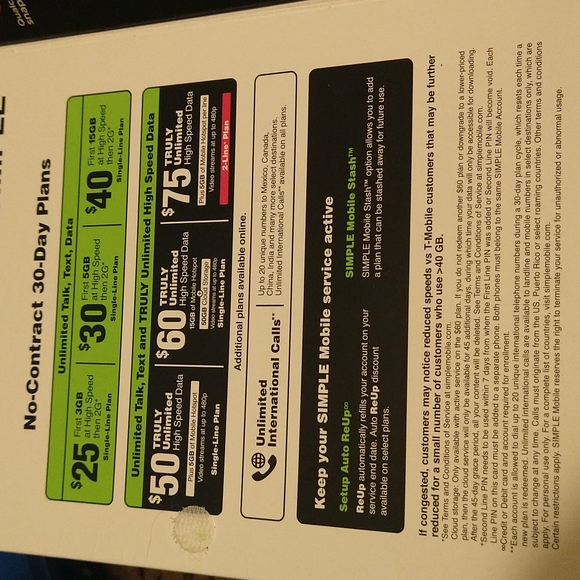 NWT PREPAID PHONE and card - Picture 2 of 9